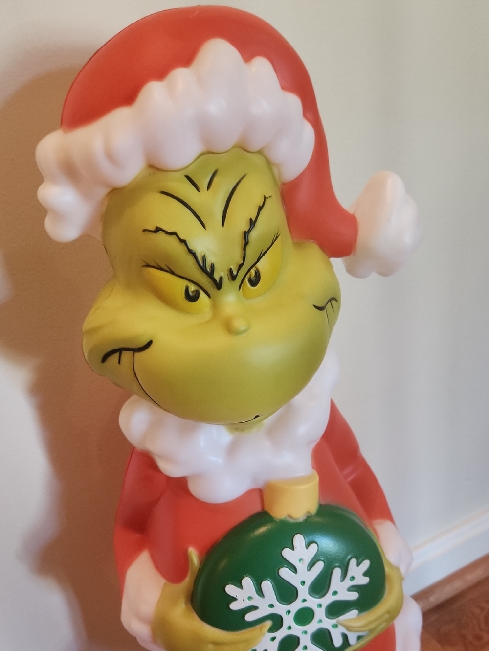 Grinch Blow Mold New